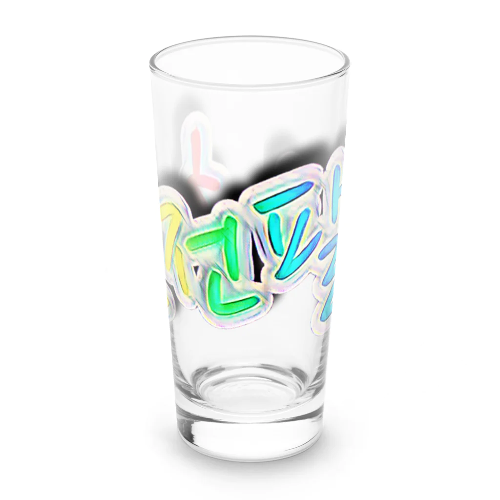 LalaHangeulの칠전팔기 (七転び八起き)  Long Sized Water Glass :front