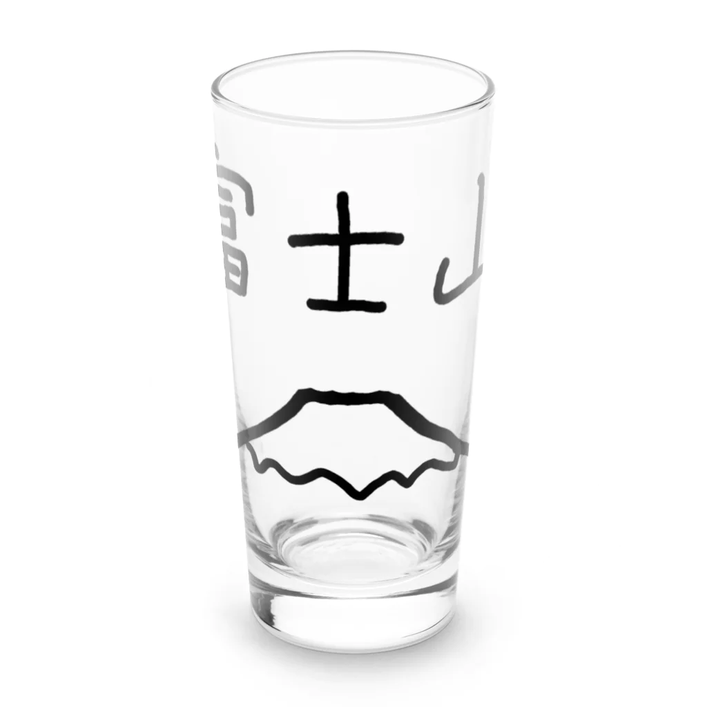 脂身通信Ｚの富士山 Long Sized Water Glass :front