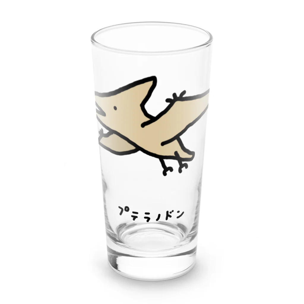 脂身通信Ｚのプテラノドン♪ Long Sized Water Glass :front