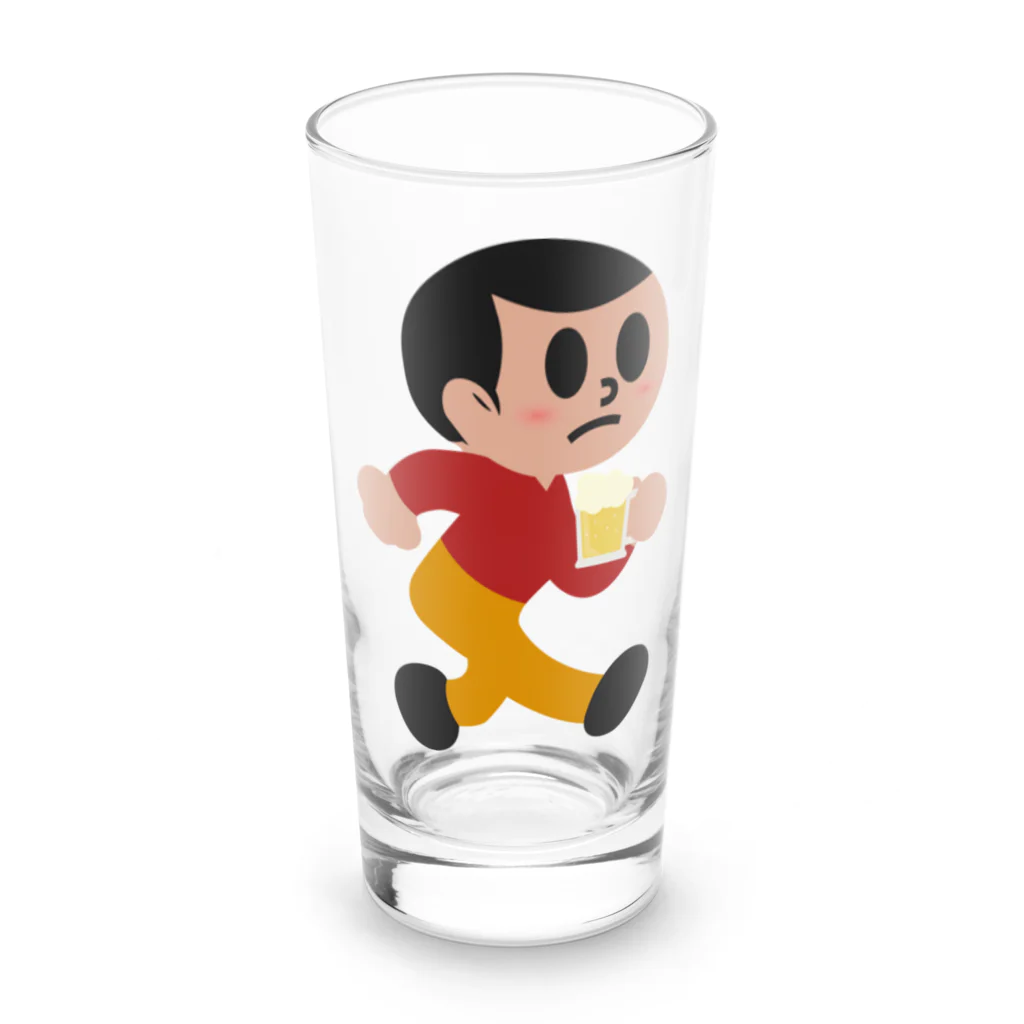 stereovisionの呑み過ぎ坊や Long Sized Water Glass :front