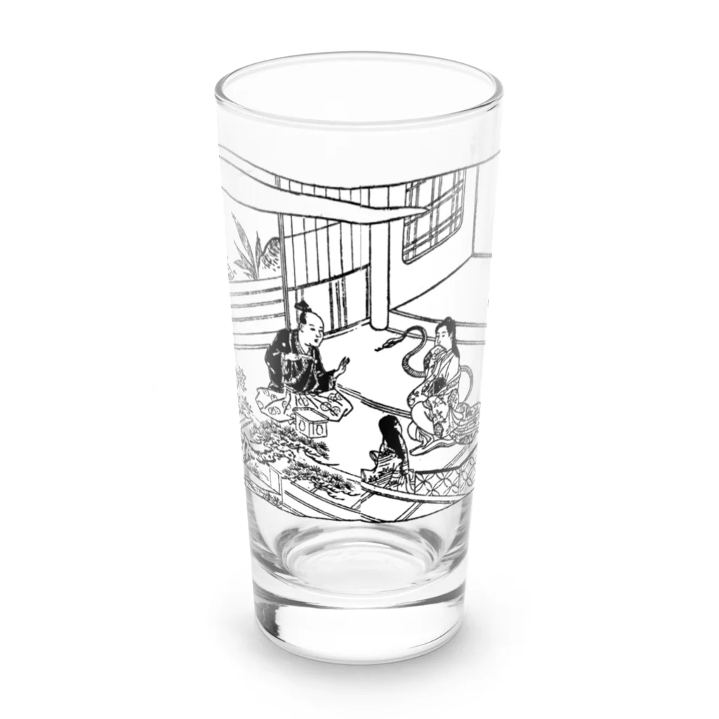 メディア木龍・谷崎潤一郎研究のつぶやきグッズのお店の蛇性の Long Sized Water Glass :front