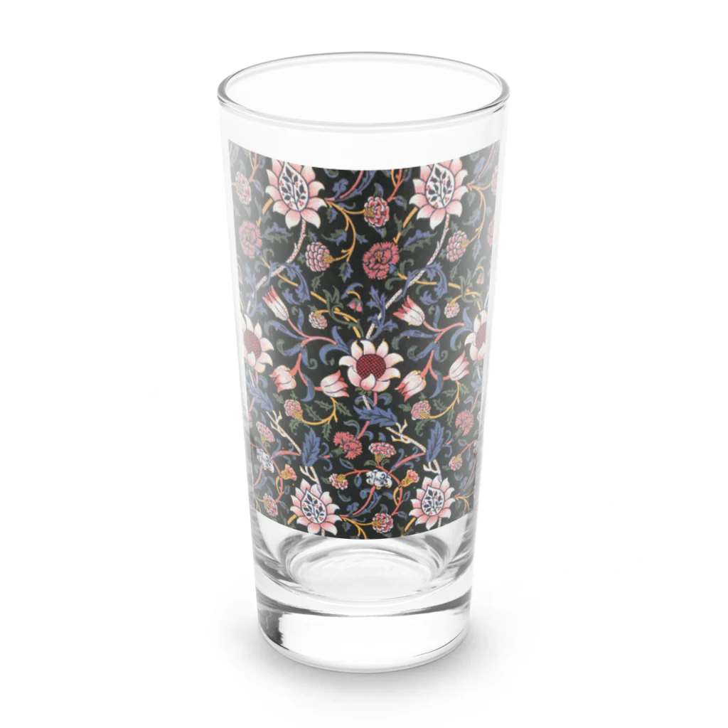 花名画アートグッズのウィリアム・モリス《イーヴンロード》1 Long Sized Water Glass :front