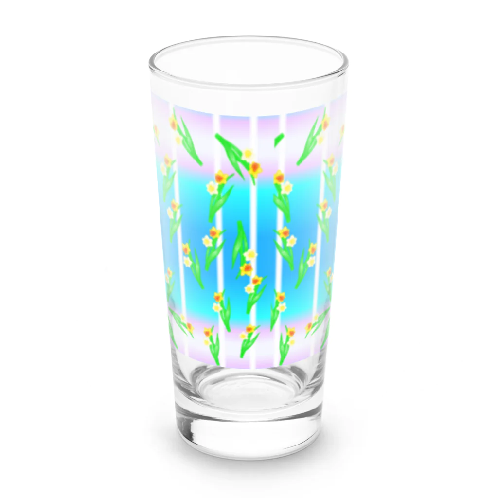 Lily bird（リリーバード）の幻想水仙 Long Sized Water Glass :front