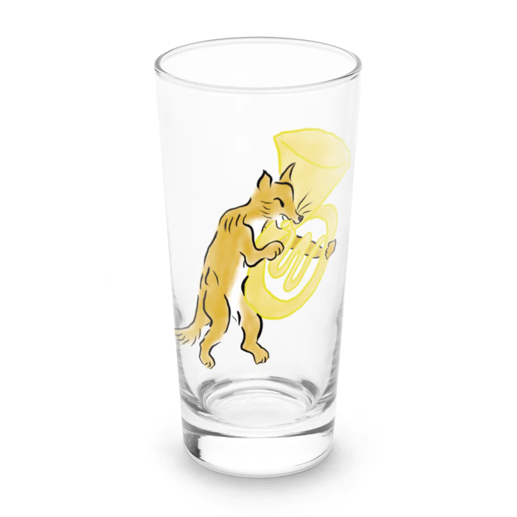 めぇめぇ羊のユーフォニアムと狐 Long Sized Water Glass :front