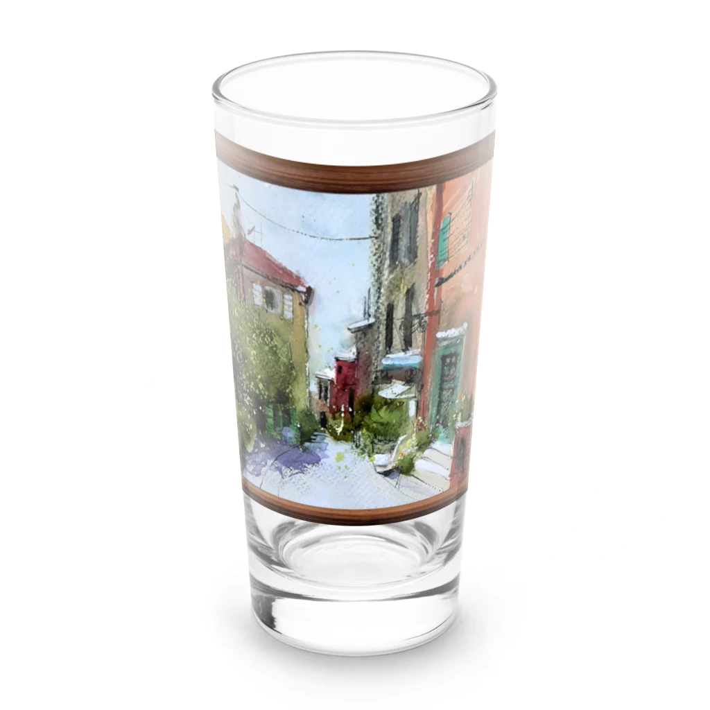 源内コンセプションの【水彩】 Haut-de-Cagnes Long Sized Water Glass :front