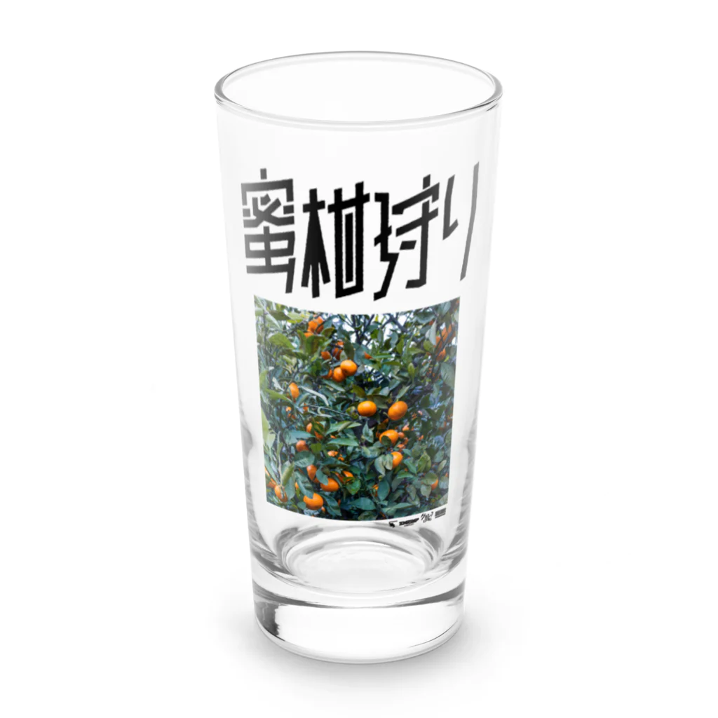 SHRIMPのおみせの蜜柑狩り Long Sized Water Glass :front