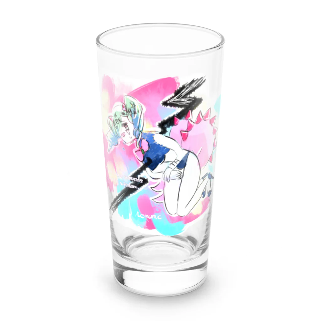 Nemon.Cのあなたの傷を知恵にかえなさい Long Sized Water Glass :front