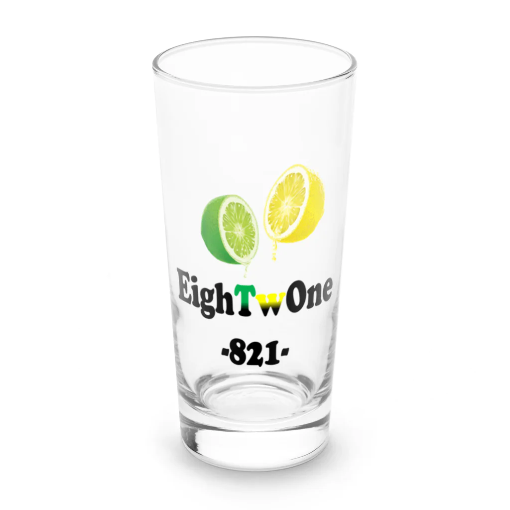 ストリートファッションはEighTwOne-821-(えいとぅーわん はちにーいち)のレモンライム Long Sized Water Glass :front