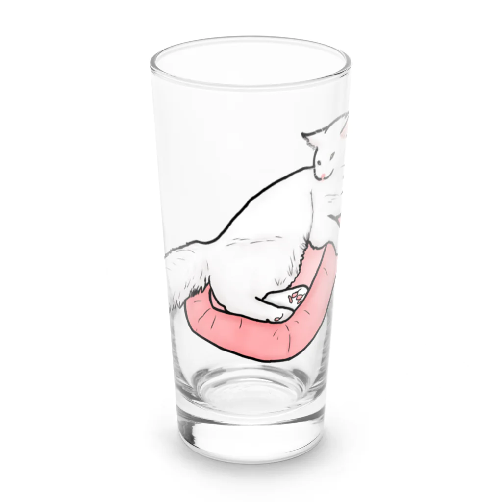 Lily bird（リリーバード）のまったりニャンコ① Long Sized Water Glass :front