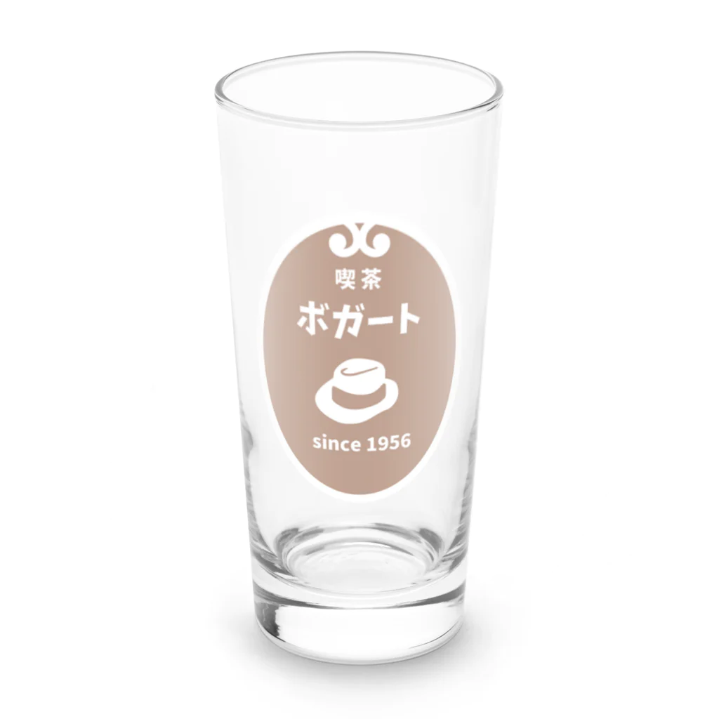 ハナのお店の喫茶ボガート Long Sized Water Glass :front