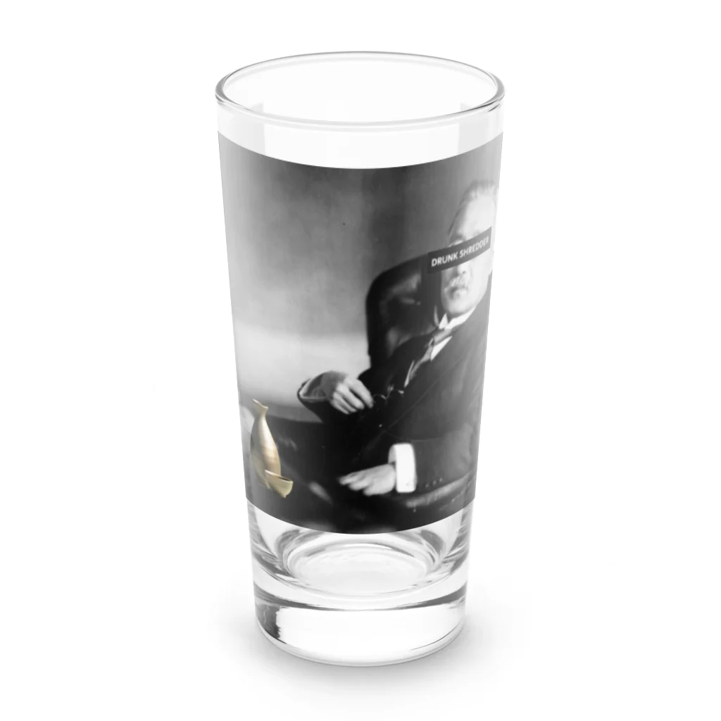 DRUNK SHREDDERの酔滑道 Long Sized Water Glass :front