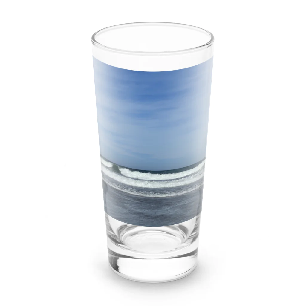 でおきしりぼ子の実験室の潮騒 Long Sized Water Glass :front