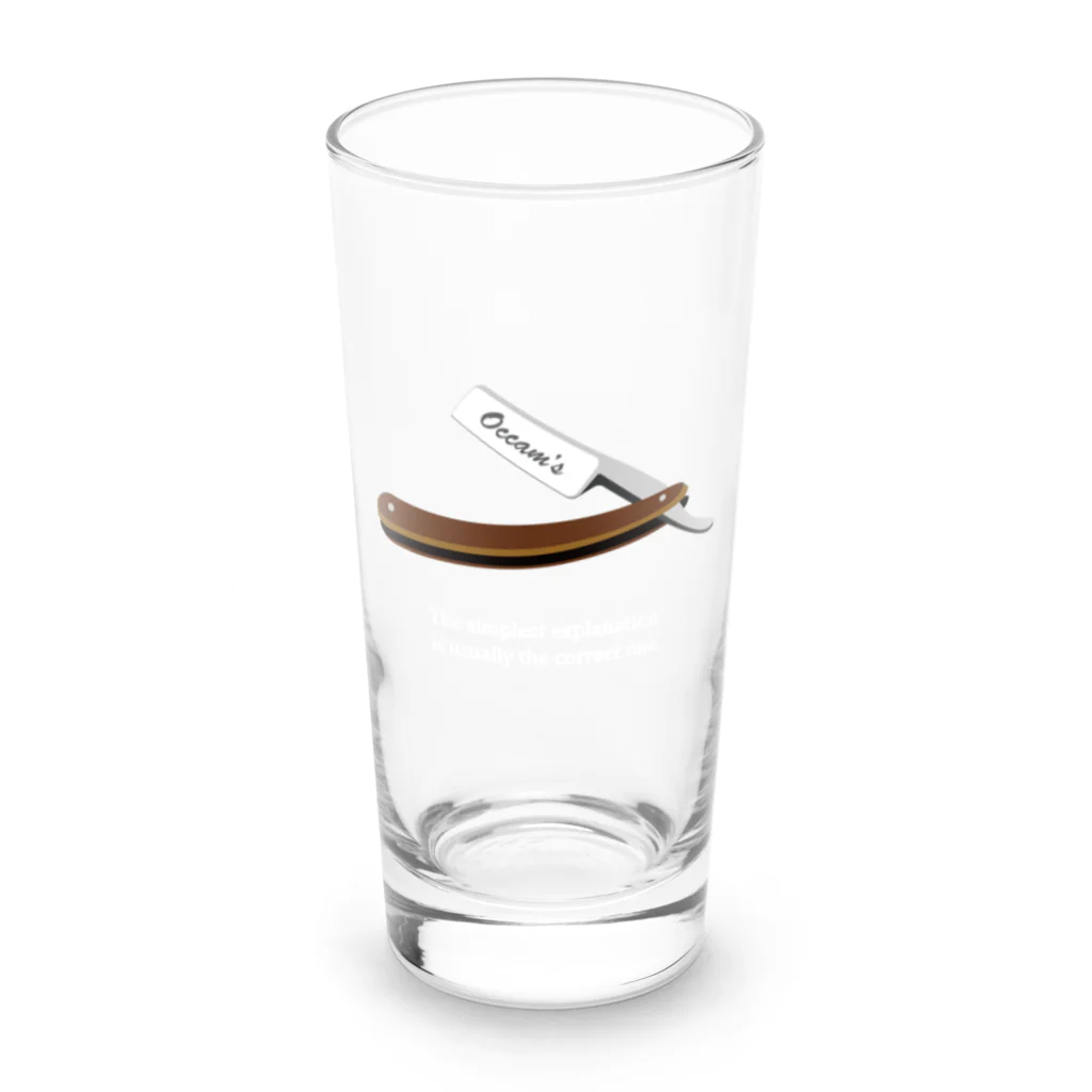 *ditech [dí:tek]のオッカムの剃刀 Long Sized Water Glass :front