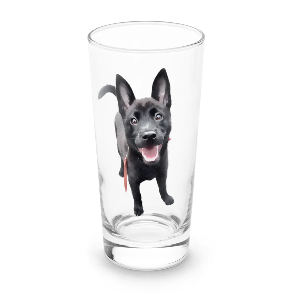 saaaikaの釣り ぽんらい Long Sized Water Glass :front