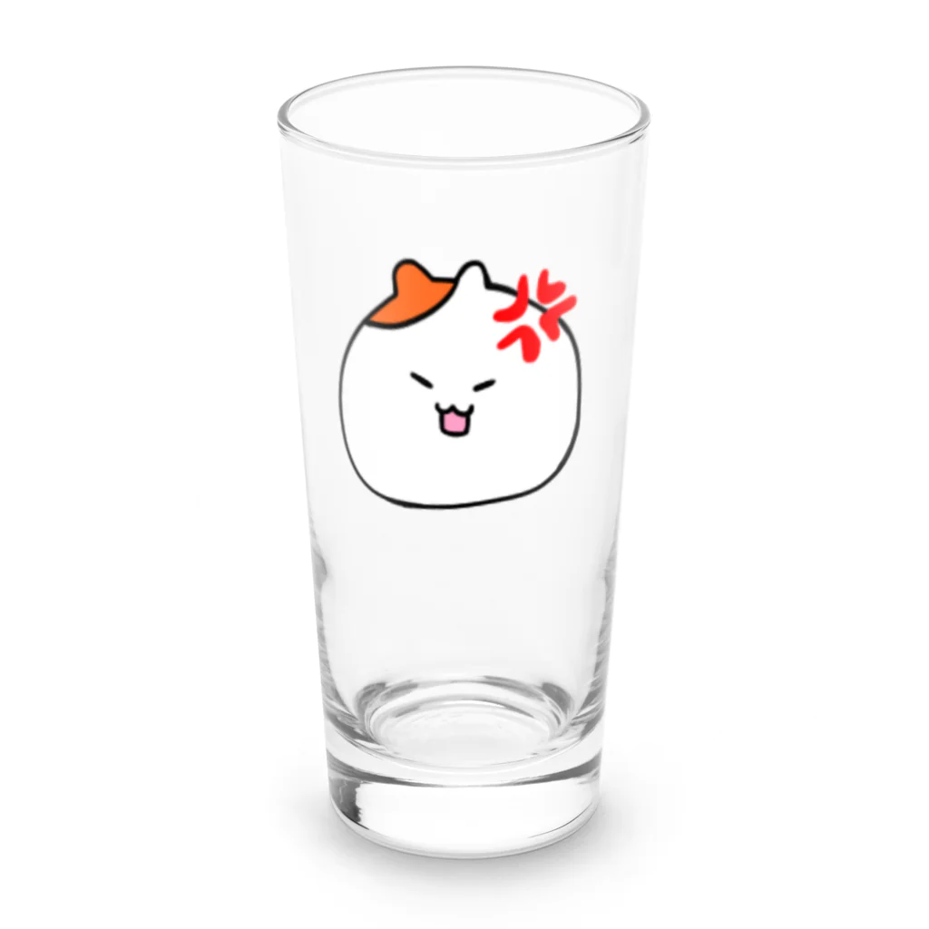 みかのミニハム　怒💢 Long Sized Water Glass :front