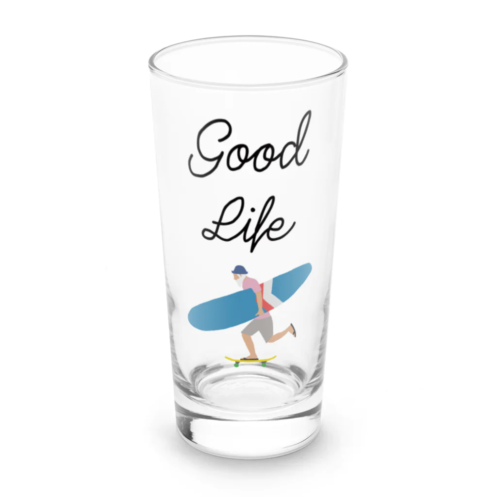 Panic JunkieのGood Life Long Sized Water Glass :front