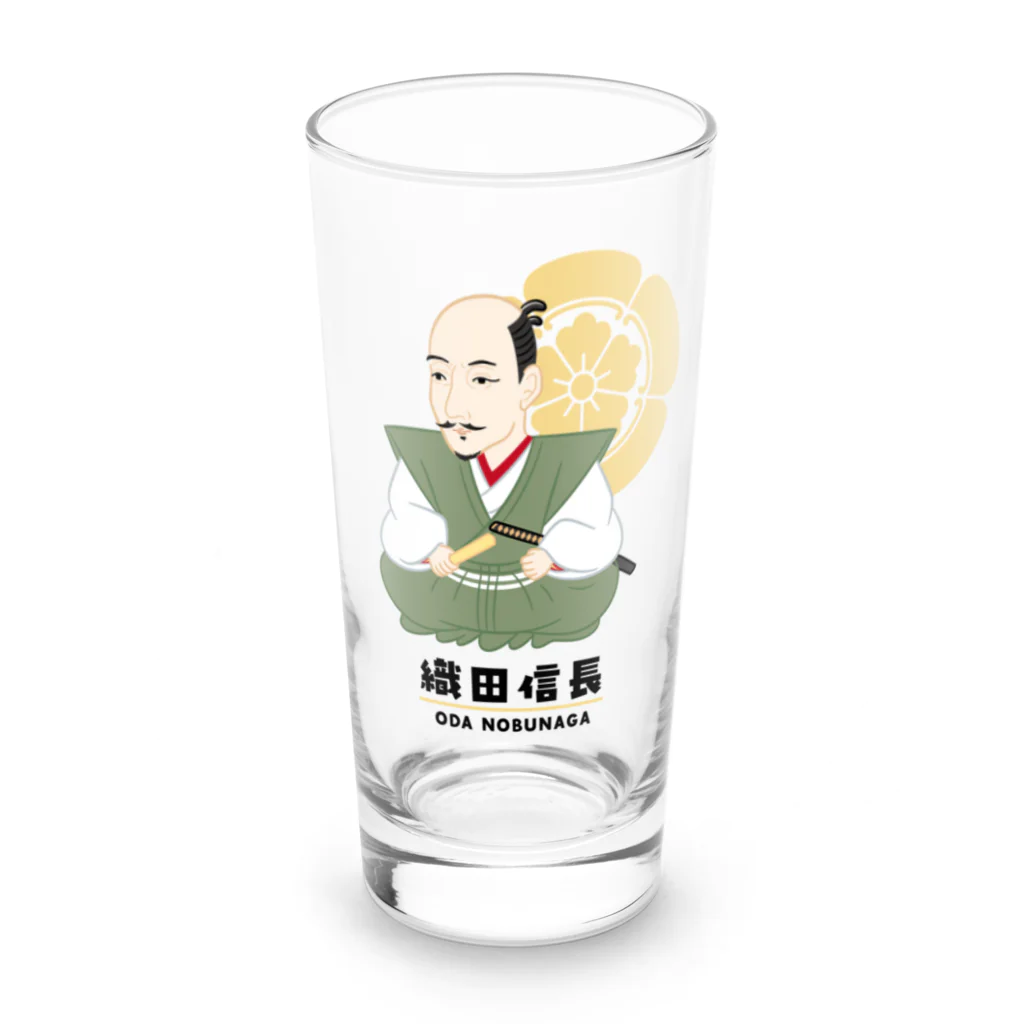 mincruの偉人シリーズ_戦国三英傑 〜織田信長〜 Long Sized Water Glass :front