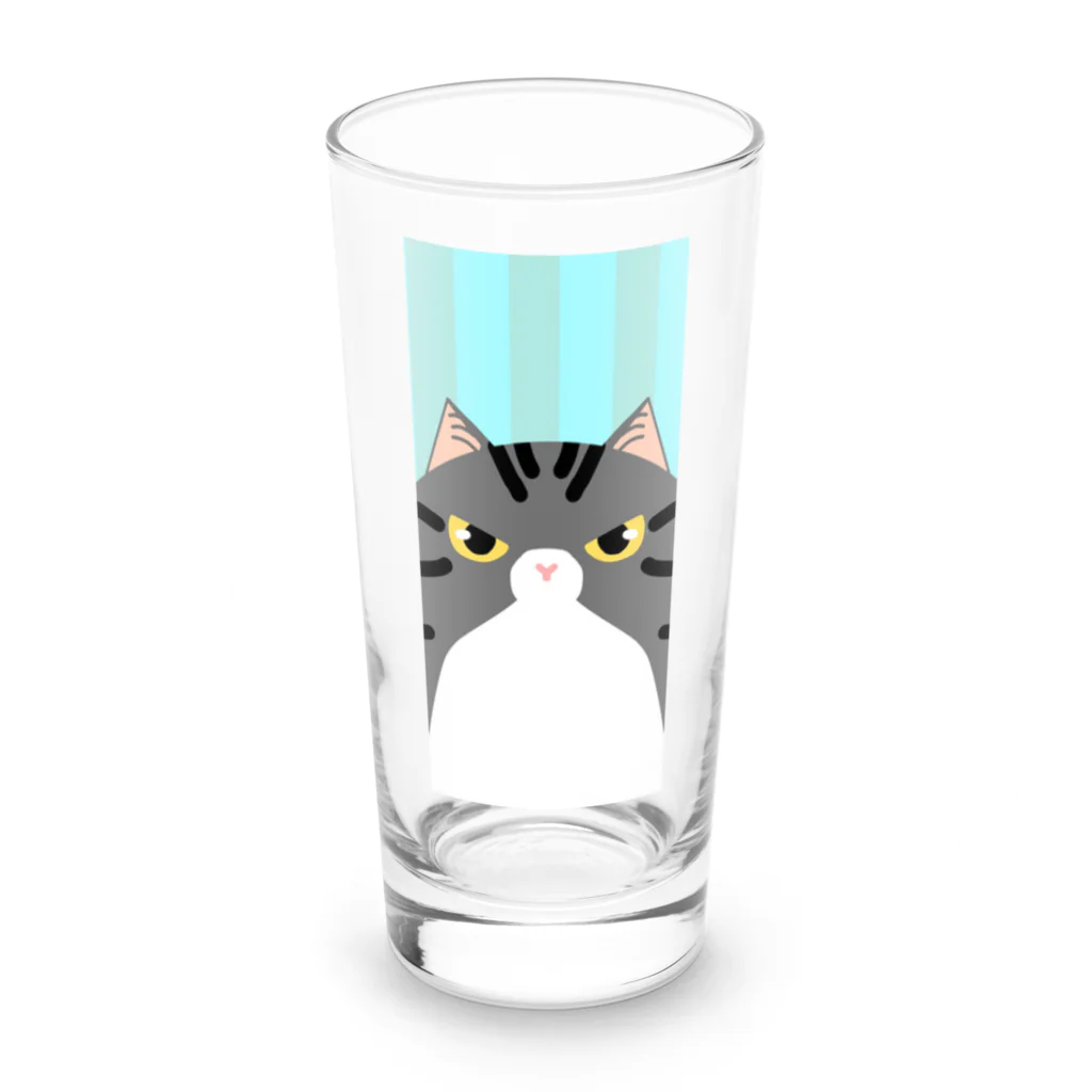 SHOP ベアたんのさばしろさん Long Sized Water Glass :front