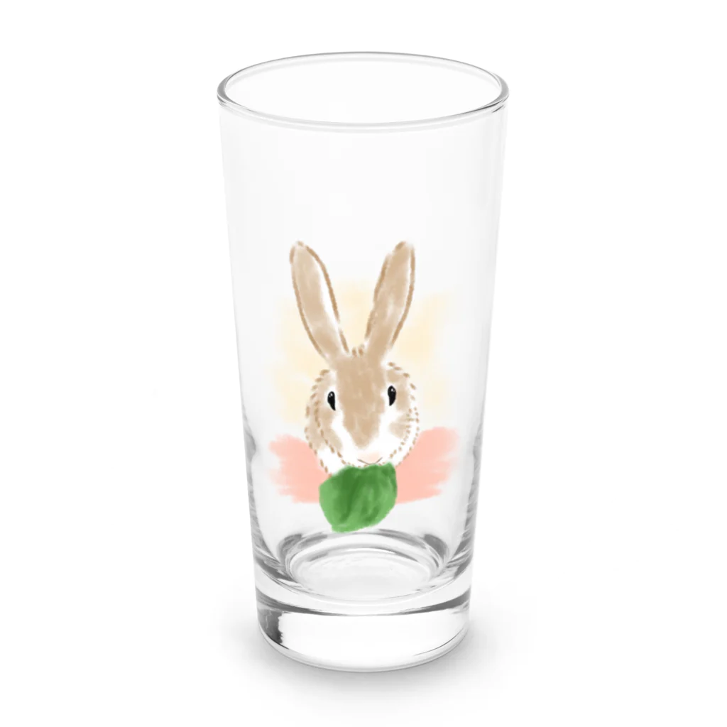 SHOP ベアたんのはっぴぃちゃん Long Sized Water Glass :front