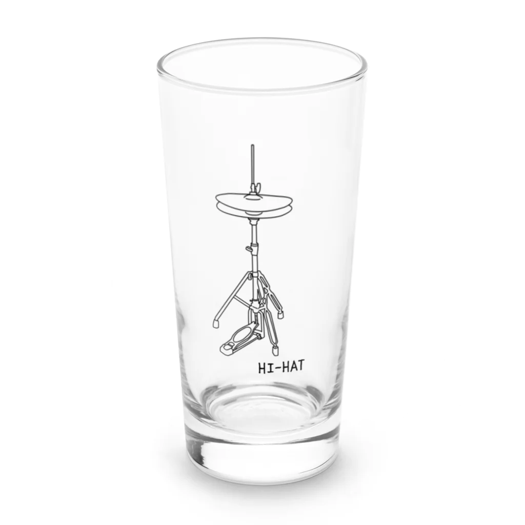 ユメデマデのハイハット Long Sized Water Glass :front