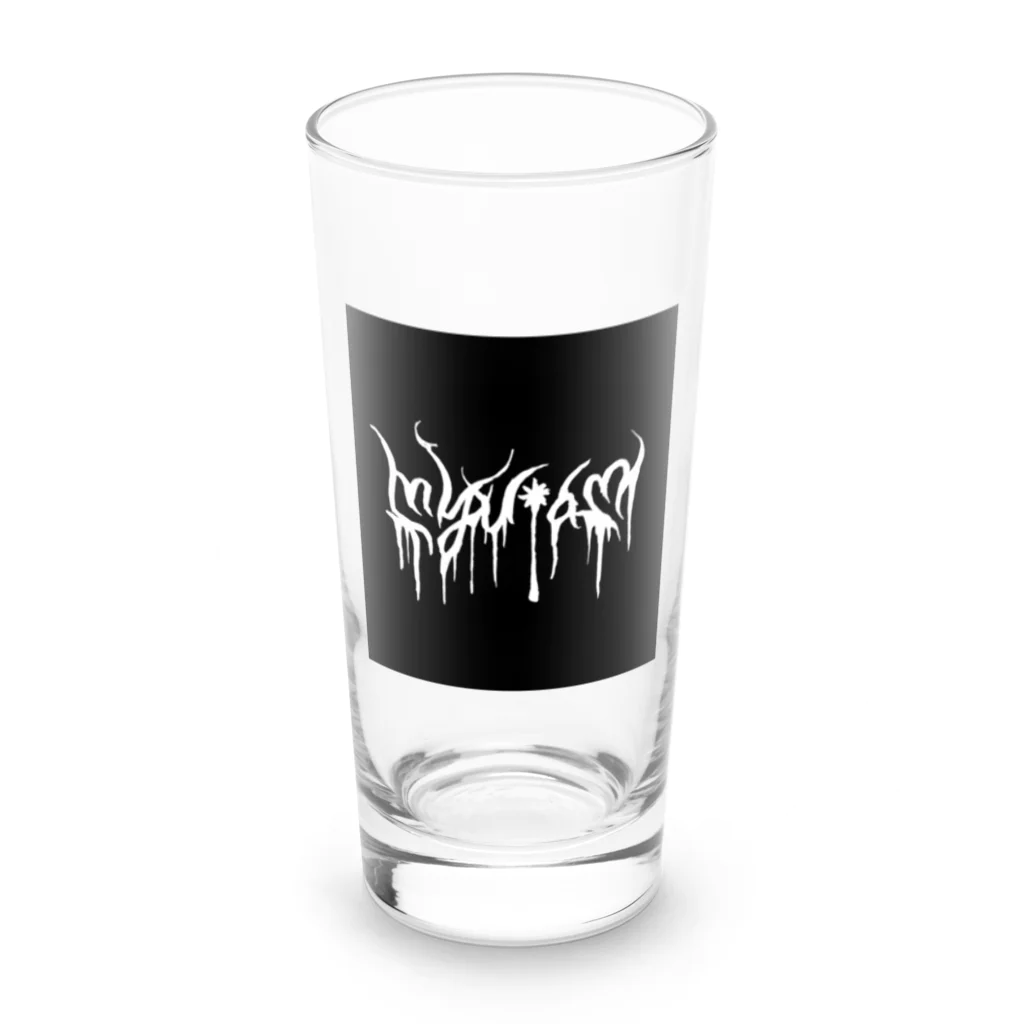 ゆあたんshopのゆあたんデスコアロゴシリーズ Long Sized Water Glass :front