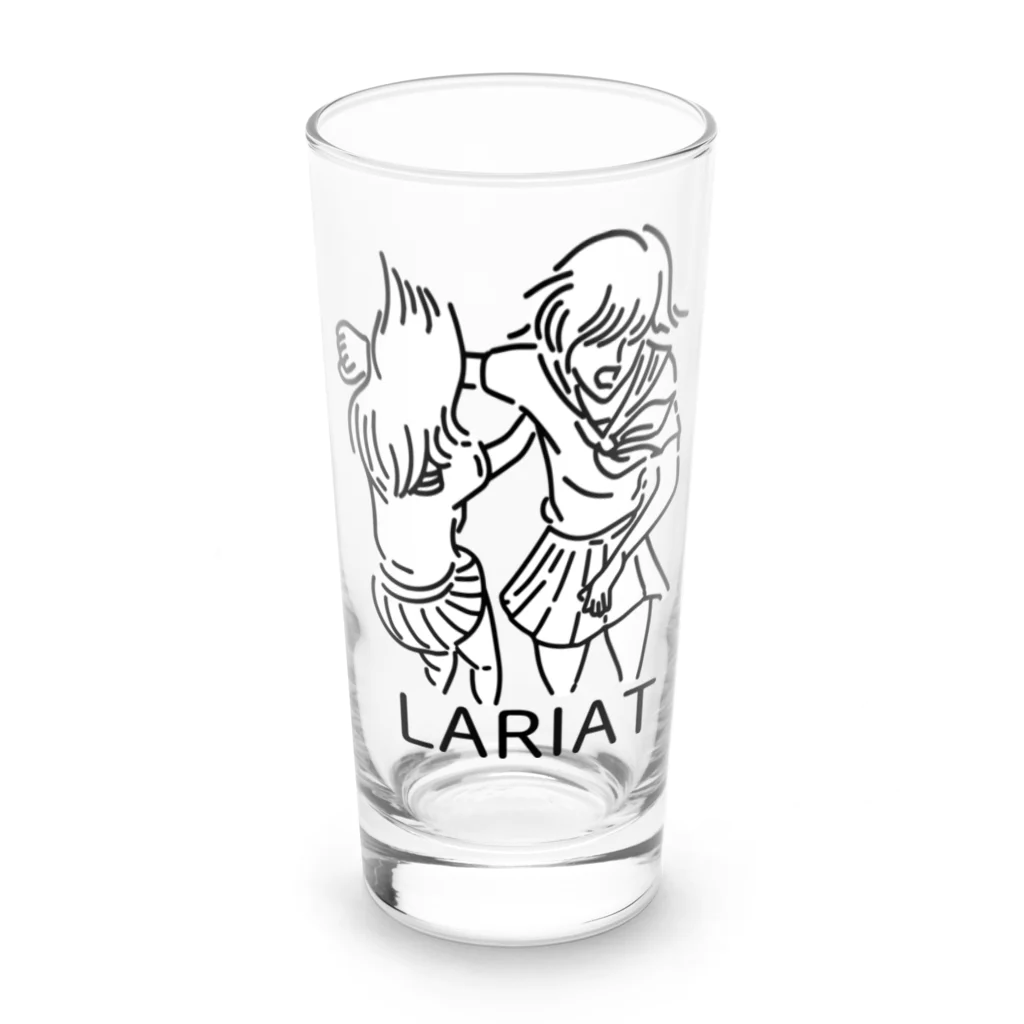 TRAVA design SHOPの女子高生ラリアット Long Sized Water Glass :front