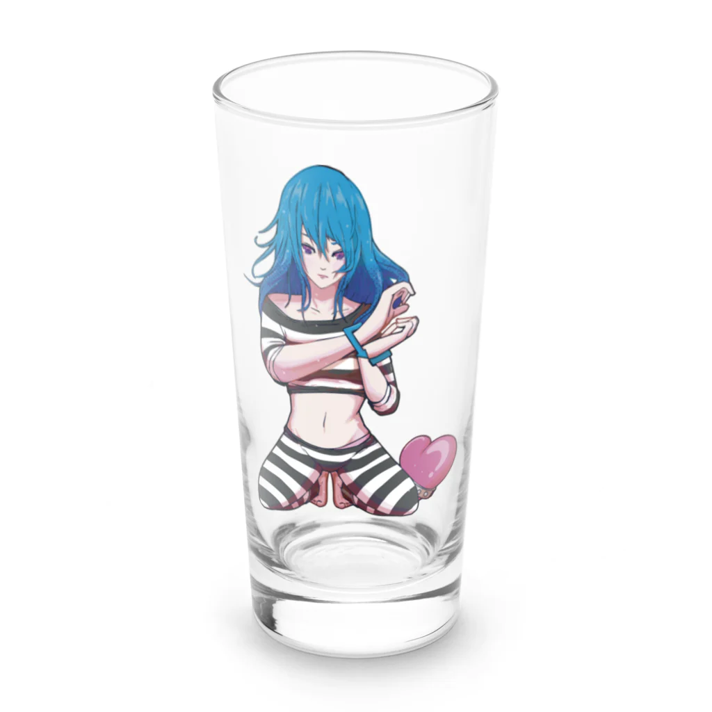 TRAVA design SHOPのSNS依存症（Twitter Ver） Long Sized Water Glass :front