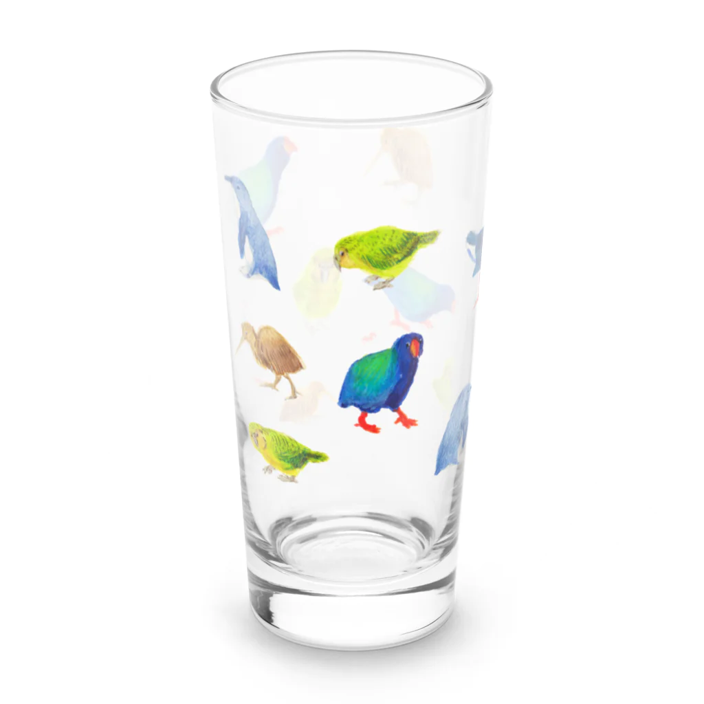 segasworksのニュージーランドのトリ Long Sized Water Glass :front