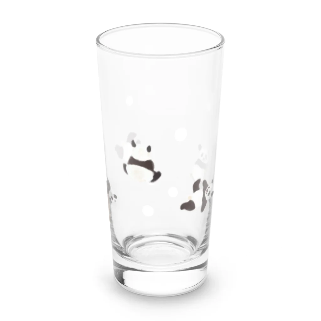 小桜森のパンダぱんだ Long Sized Water Glass :front