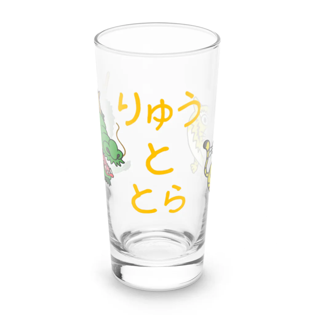 Siderunの館 B2の龍と虎 Long Sized Water Glass :front