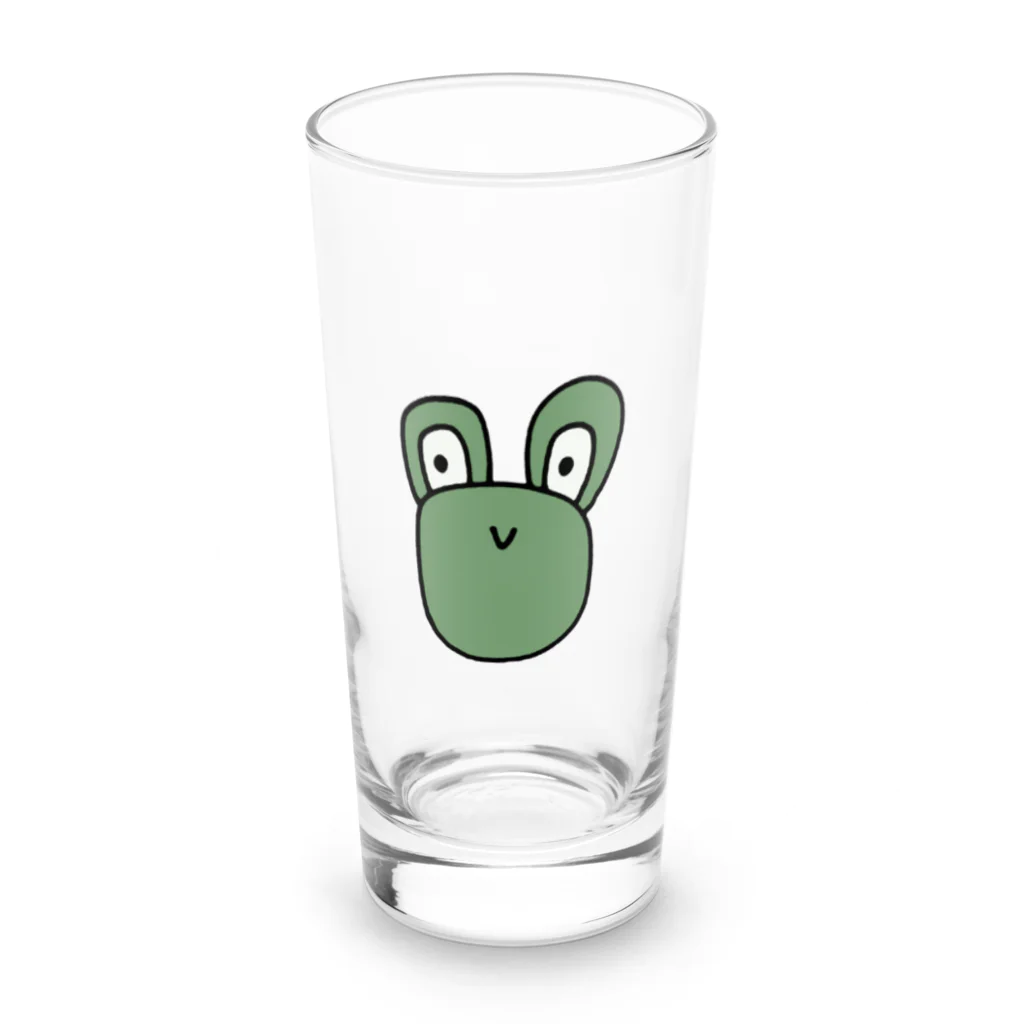 あやちの🐸みどりのかえる Long Sized Water Glass :front