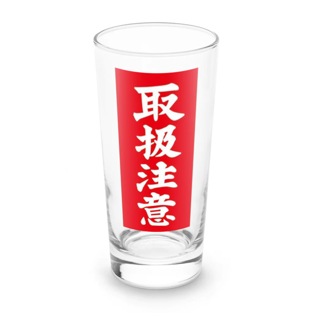 SUKERの取り扱い注意 Long Sized Water Glass :front