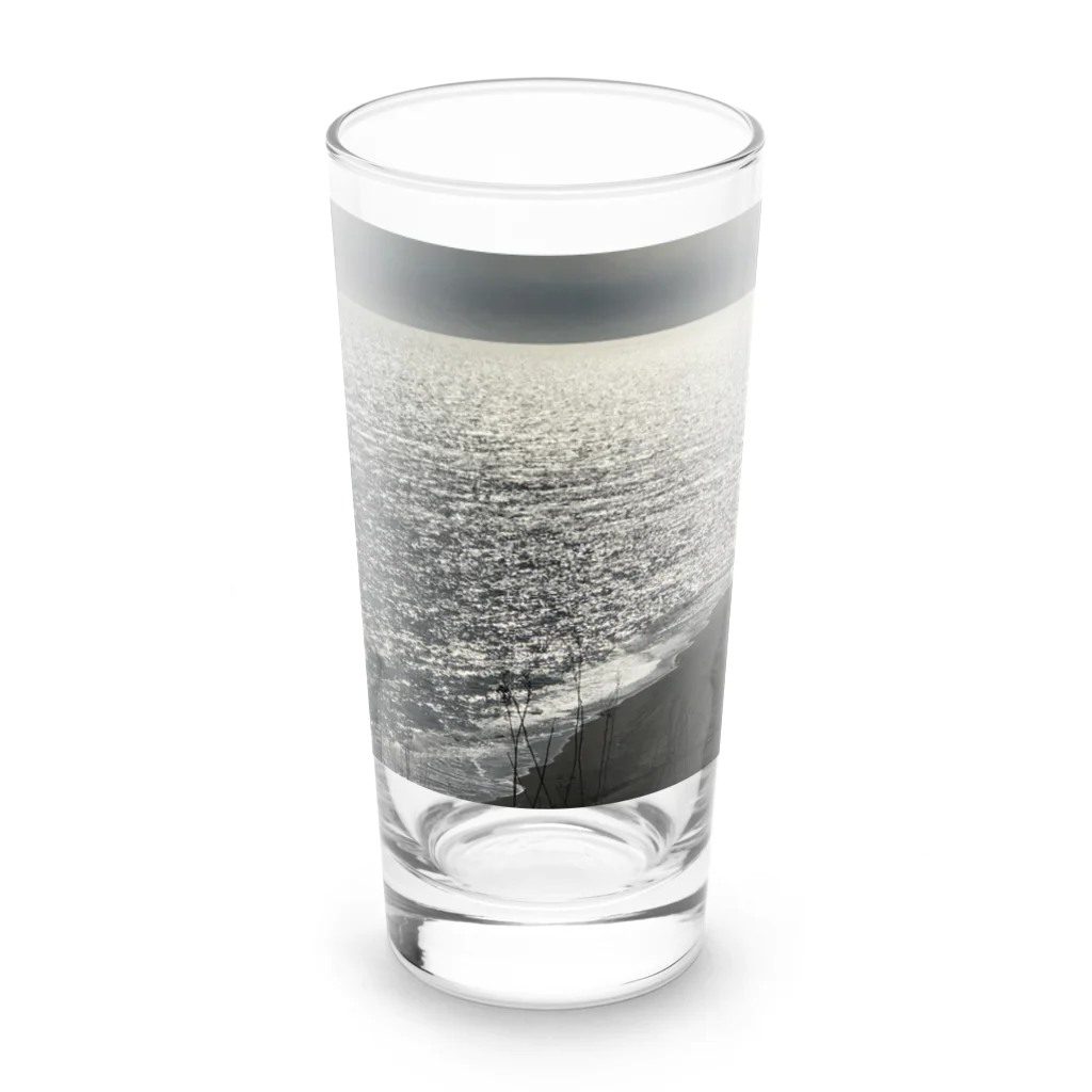 空屋　sorayakusakaの202004241513000　銀の海岸線 Long Sized Water Glass :front