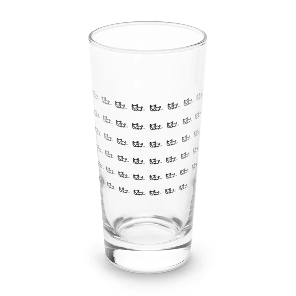 のほほん屋のにゃーたちゃん柄 Long Sized Water Glass :front