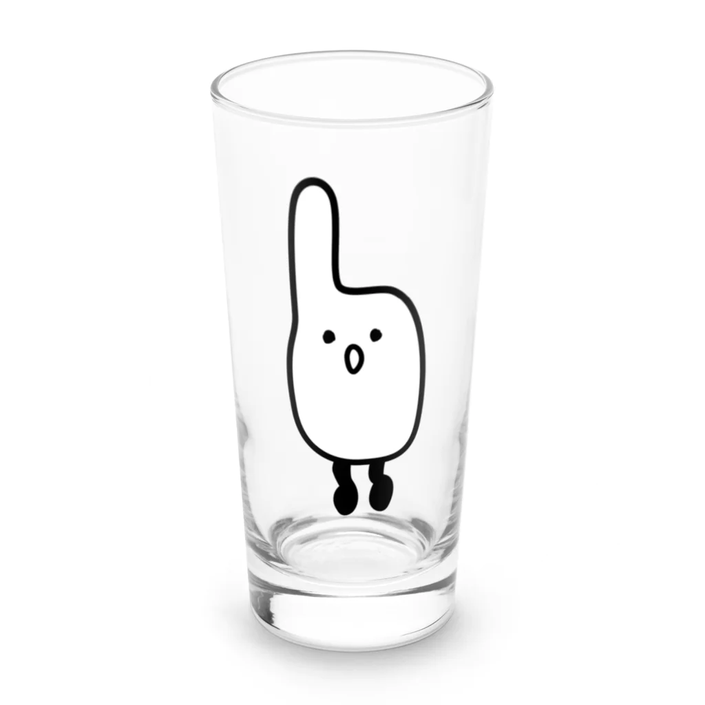 ばりぐっどくんの文字起こしばりぐっどくん Long Sized Water Glass :front