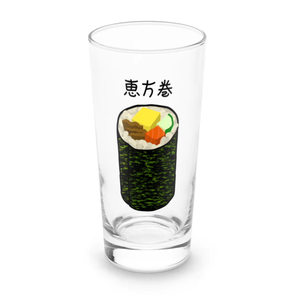 脂身通信Ｚの恵方巻き♪2001 Long Sized Water Glass :front