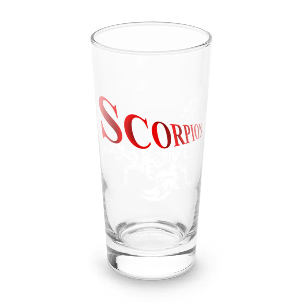 ラルゴのSCORPION(白) Long Sized Water Glass :front