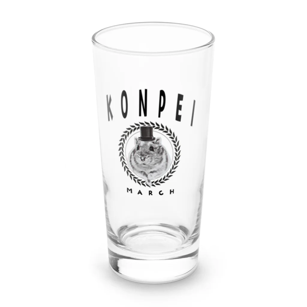 こんぺいマーチのこんぺいマーチ カレッジデザイン Long Sized Water Glass :front