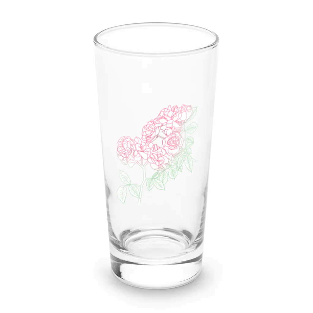 九月（くがつ）のつるばら Long Sized Water Glass :front