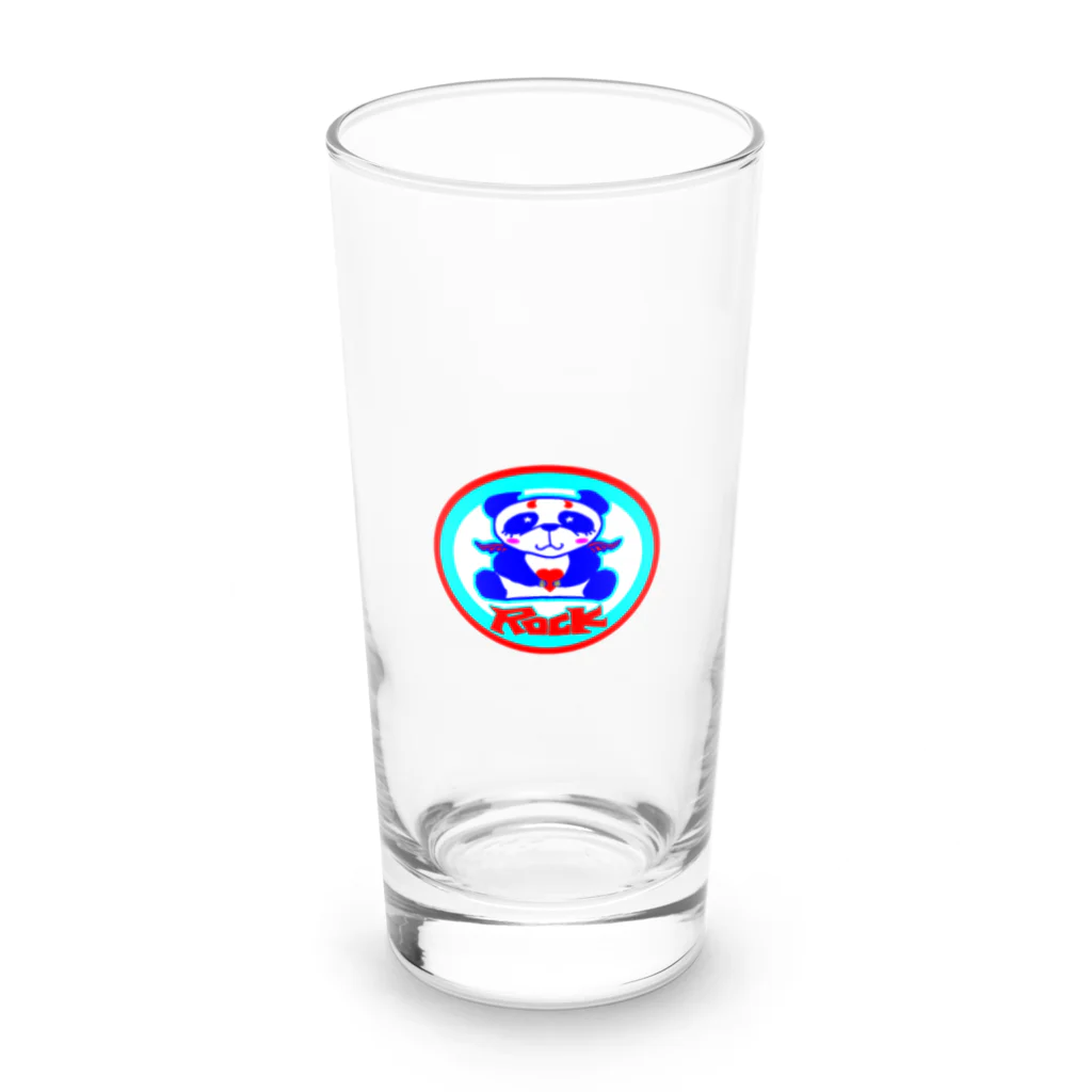 オクサバットのロックパンダ弐 Long Sized Water Glass :front