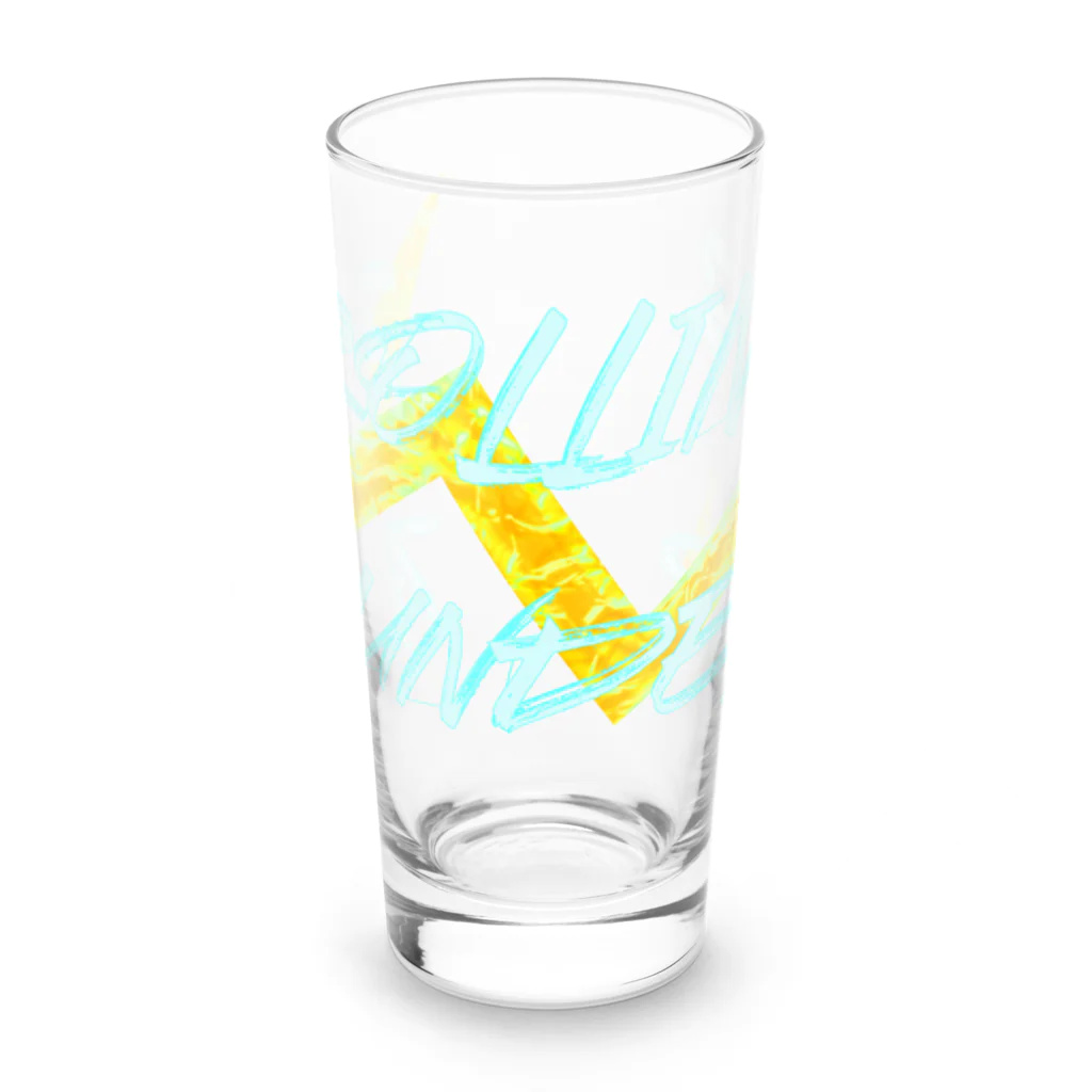 Ａ’ｚｗｏｒｋＳのROLLING THUNDER(英字＋１シリーズ) Long Sized Water Glass :front