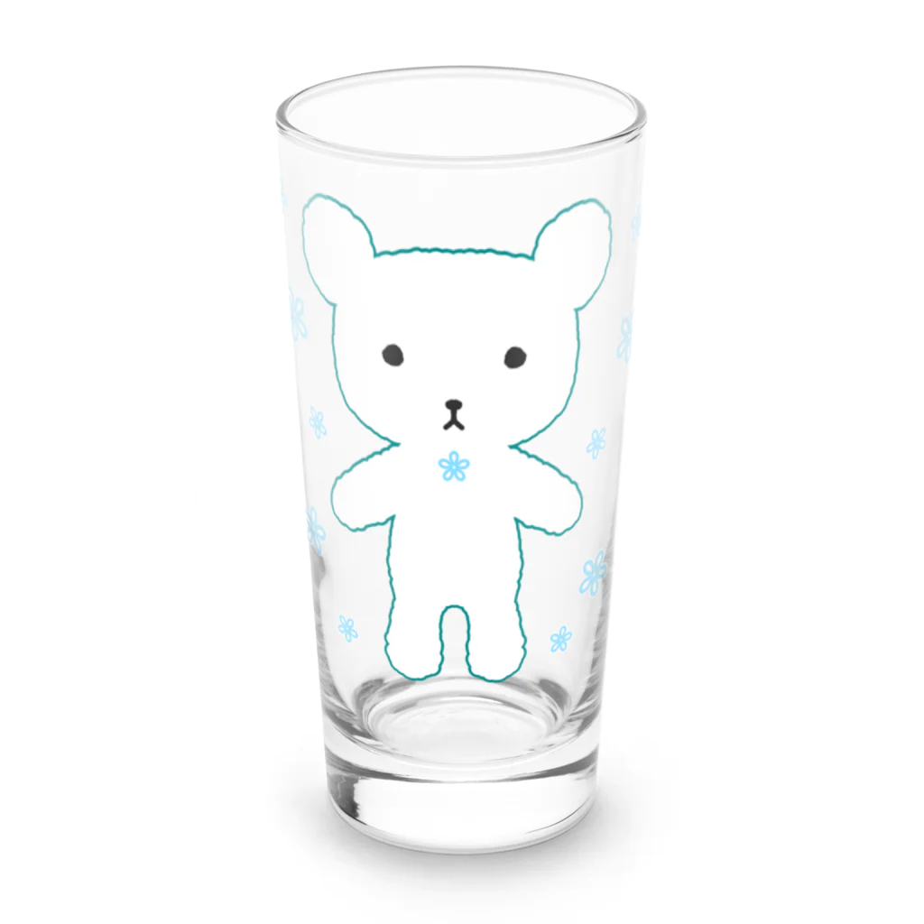 武者小路夕桐のしろくま Long Sized Water Glass :front