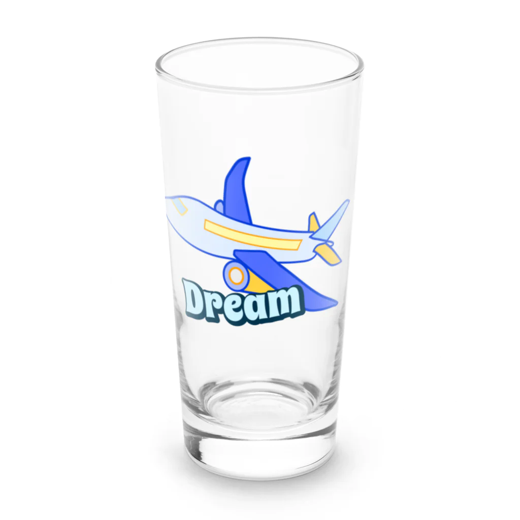 charlolのDREAM ブルー Long Sized Water Glass :front