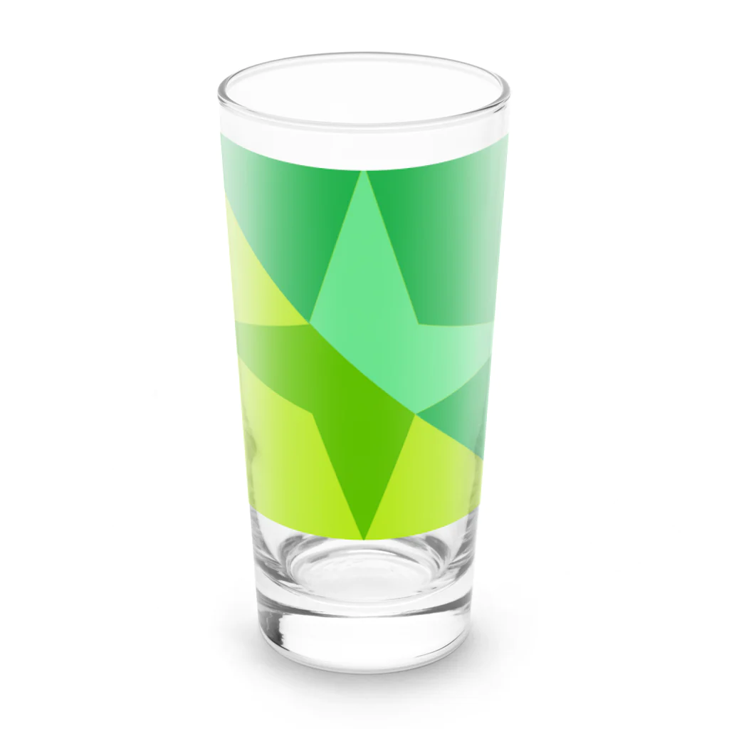 みょん-みょんの手裏剣（緑）ｋ Long Sized Water Glass :front