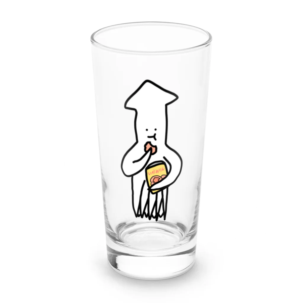 ＋Whimsyのいかみりん Long Sized Water Glass :front