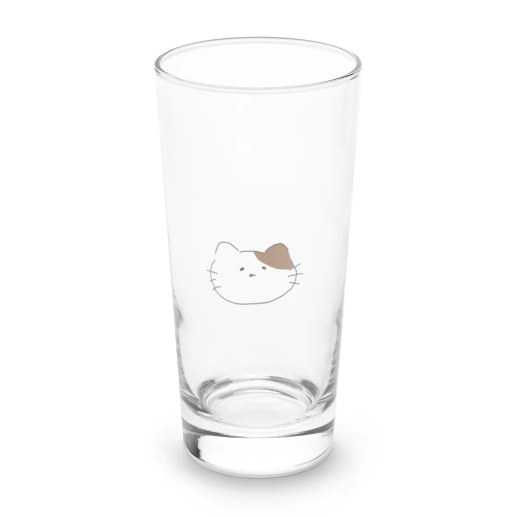 もみじの穏やかな猫 Long Sized Water Glass :front