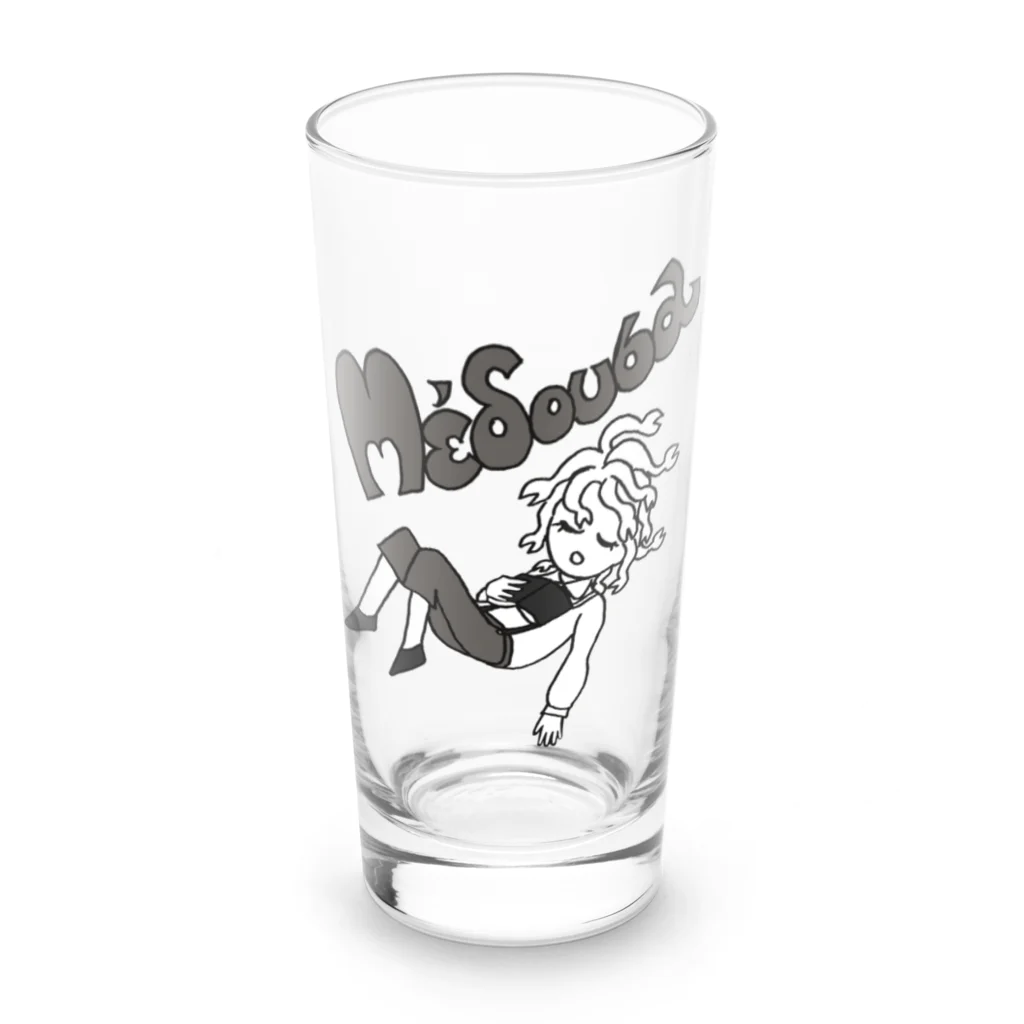 杜の魚のうたた寝メデューサ Long Sized Water Glass :front