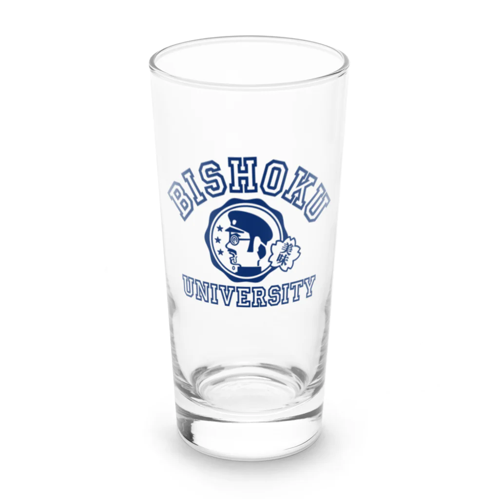 SESTA SHOPの美食大学 Long Sized Water Glass :front