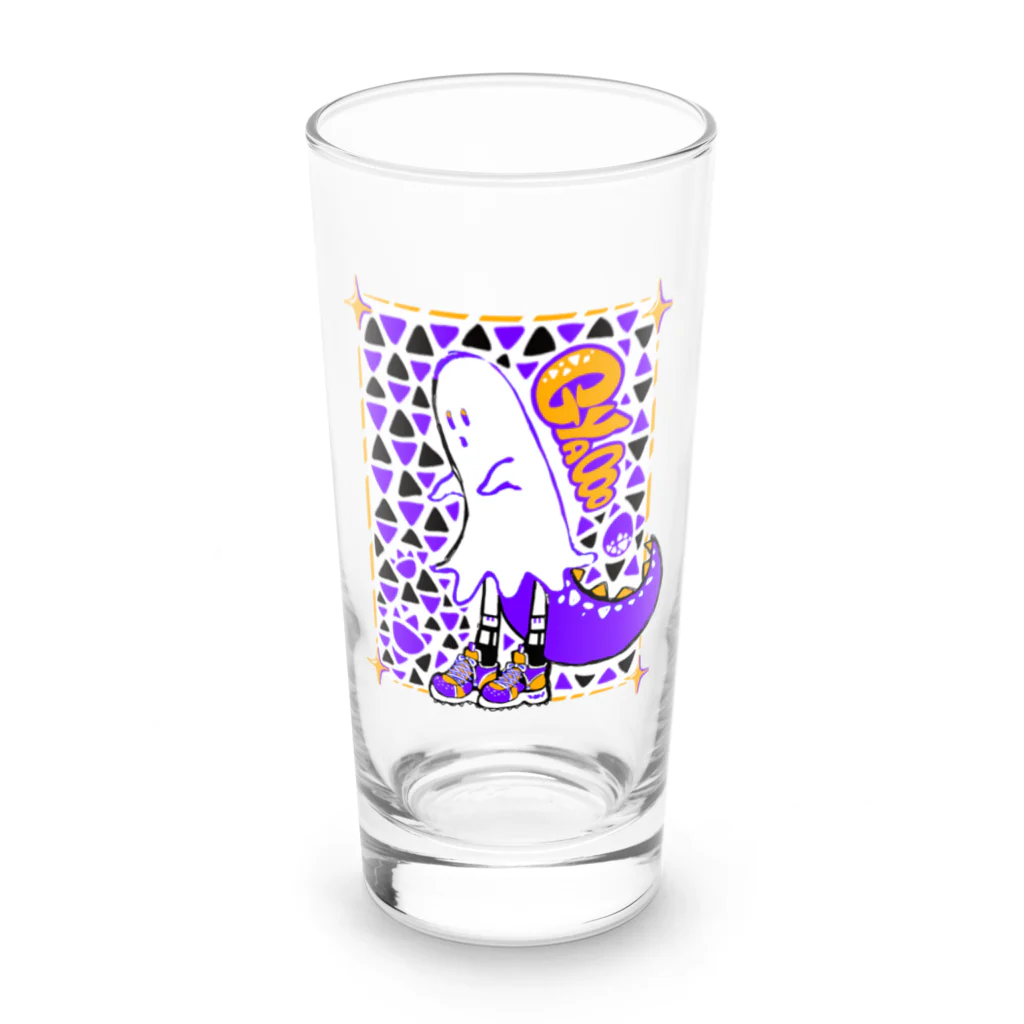 RacCOOLus-ラクーラス-のGyaooost ムラサキイモ Long Sized Water Glass :front