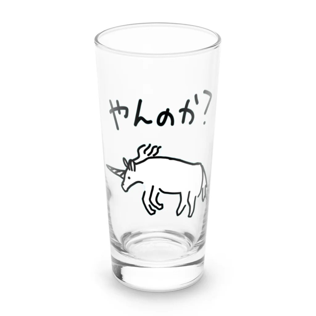 のののらくがきのユニコーン Long Sized Water Glass :front